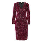 Y.A.S Paljettklänning yasPinko Sequin LS Midi Dress