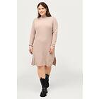 Zizzi Klänning mComfy Rib L/S Abk Dress