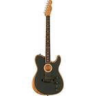 Fender Limited Edition American Acoustasonic Telecaster Channel-Bound Neck Tungsten