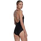 Adidas Solid Tape Swimsuit (Dam)