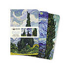 Vincent van Gogh: Cypresses Set of 3 Mini Notebooks