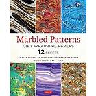 Marbled Patterns Gift Wrapping Papers 12 sheets