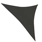 vidaXL Solsegel 160g/m² antracit 2,5x2,5x3,5 m HDPE 311086