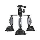 Telesin Three-Arm Suction Mount TE-TSB-001