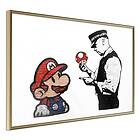 Artgeist Plakat Banksy: Mario And Copper 90x60