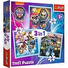 Trefl Paw Patrol The Mighty Movie Pussel 3-i-1