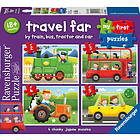 Ravensburger My First Puzzles Travel far Pussel 4-i-1