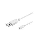 MicroConnect USB-kabel USB till Micro-USB Type B 15 cm