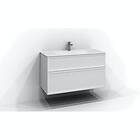 Svedbergs Tvättställsskåp Poem Ram 450 med 2 Lådor 34510412-P