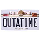 Fanatik Back To The Future Replica Number Plate Tin Sign