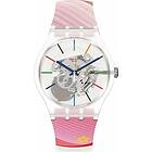 Swatch Damklocka RED RIVERS AND MOUNTAINS (Ø 41 mm)