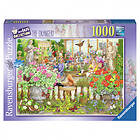 Ravensburger Pussel: Cosy Café Secret Garden 1000 Bitar