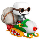 Funko POP figur Rides Nightmare Before Christmas Jack with Goggles & Snowmobile