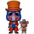 Funko POP! Disney The Muppet Christmas Carol Charles Dickens with Rizzo