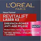L'Oreal Paris Ansiktsvård Dag och natt Laser X3 anti ageing nattkräm 50ml