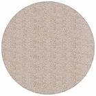 vidaXL Matta långluggad modern beige Ø 100 cm 375222