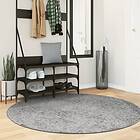 vidaXL Matta långluggad modern grå Ø 160 cm 375268