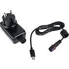 Enjoy Outdoor Power Adapter Usb-c Ip44 1,5m Black