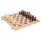 Longfield Chess Set Walnut & Maple 50 mm