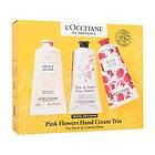 L'Occitane Pink Flowers Hand Cream Trio Set