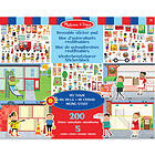 Melissa & Doug Klistermärkesbok Stad 200 st