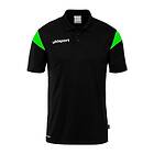 Uhlsport Squad 27 Short Sleeve Polo Svart 4XL Man