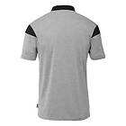 Uhlsport Squad 27 Short Sleeve Polo Grå XL Man