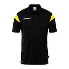 Uhlsport Squad 27 Short Sleeve Polo Svart M Man