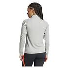 Adidas Tiro24 Half Zip Sweatshirt Training Grå S Regular Kvinna