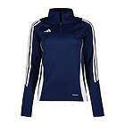 Adidas Tiro24 Half Zip Sweatshirt Training Blå 2XL Regular Kvinna