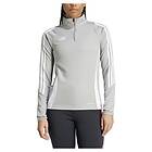 Adidas Tiro24 Half Zip Sweatshirt Training Grå M Regular Kvinna