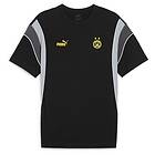 Puma Borussia Dortmund Ftblarchive Short Sleeve T-shirt Svart XL Man