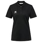 Hummel Go 2,0 Short Sleeve Polo Svart XS Kvinna