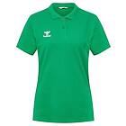 Hummel Go 2,0 Short Sleeve Polo Grönt L Kvinna