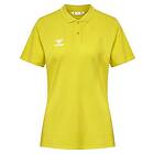 Hummel Go 2,0 Short Sleeve Polo Gul XL Kvinna