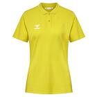 Hummel Go 2,0 Short Sleeve Polo Gul M Kvinna
