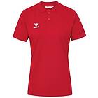 Hummel Go 2,0 Short Sleeve Polo Röd XS Kvinna