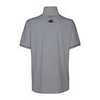 Kappa Barli Short Sleeve Polo Grå L Man