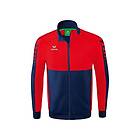 Erima Six Wings Worker Full Zip Sweatshirt Röd 140 cm Pojke