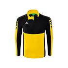 Erima Six Wings Training Half Zip Long Sleeve T-shirt Gul,Svart 3XL Man