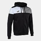 Joma Crew V Full Zip Sweatshirt Svart 3XL Man