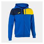 Joma Crew V Full Zip Sweatshirt Blå 4-5 Years Pojke