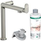 Hansgrohe Aqittura M91 köksblandare, rostfritt stål