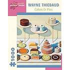 Jigsaw Wayne Thiebaud CakesPies 1000-Piece Puzzle