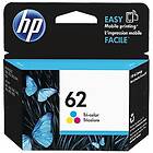 HP 62 color ink cartridge, blistered