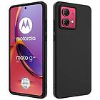 CaseOnline Silikon skal svart Motorola Moto G84