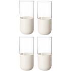 Villeroy & Boch Manufacture Rock Longdrinkglas 30 cl 4-pack, Vit