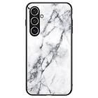 Skalo Samsung S24+ Marmor Härdat Glas TPU-skal - Motiv 2