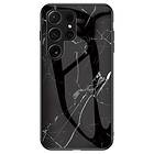 Skalo Samsung S24 Ultra Marmor Härdat Glas TPU-skal - Motiv 4