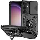 Skalo Samsung S24+ Armor Hybrid Metallring Kameraslider -
